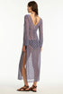 Sea Level Coast Mesh Long Dress